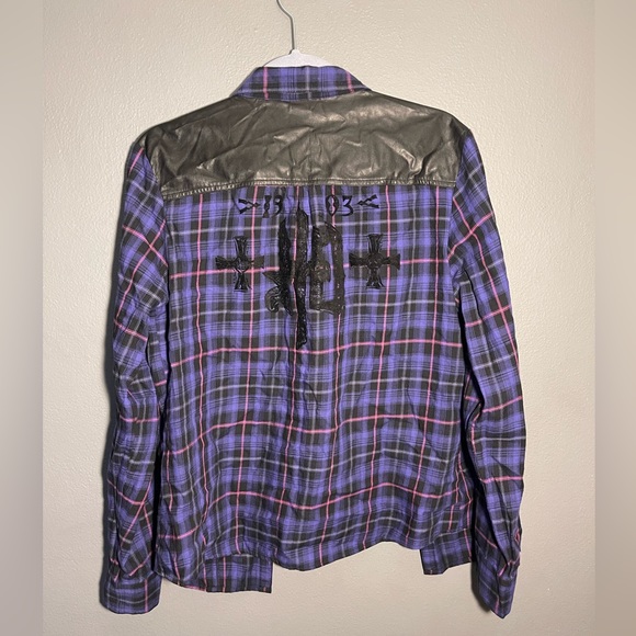 Harvley Davidson Snap Button LARGE men’s - Picture 1 of 5